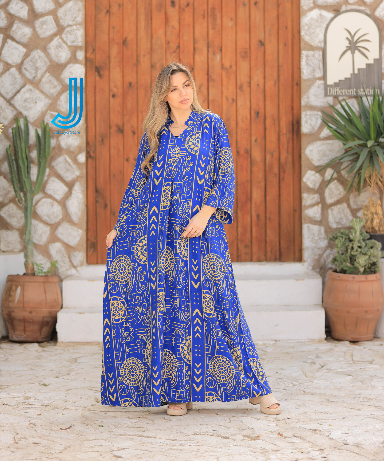 h6 جلابية قطن بيور بالوان مبهجه وقصه مريحه