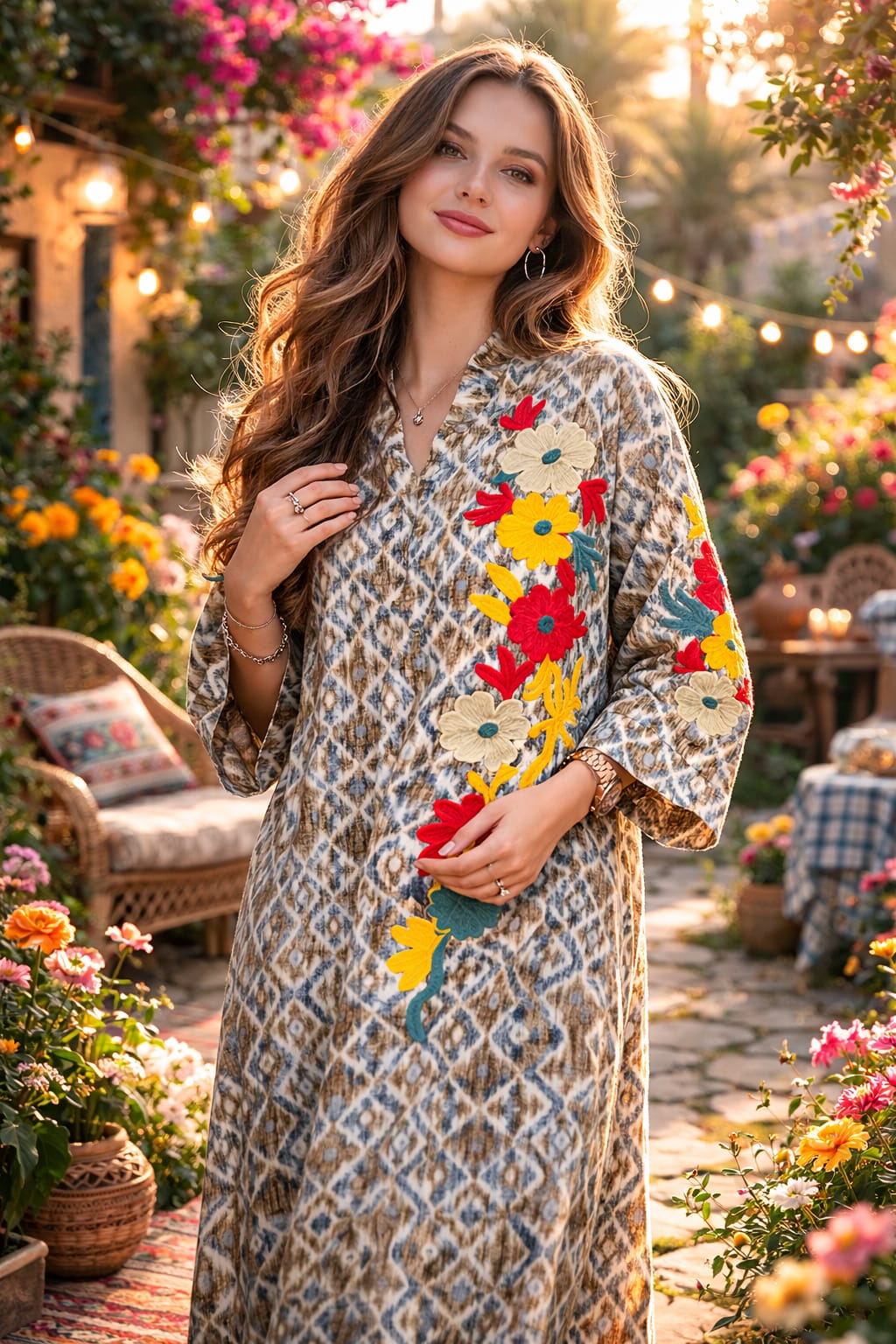 H60 جلابية دوار الشمس