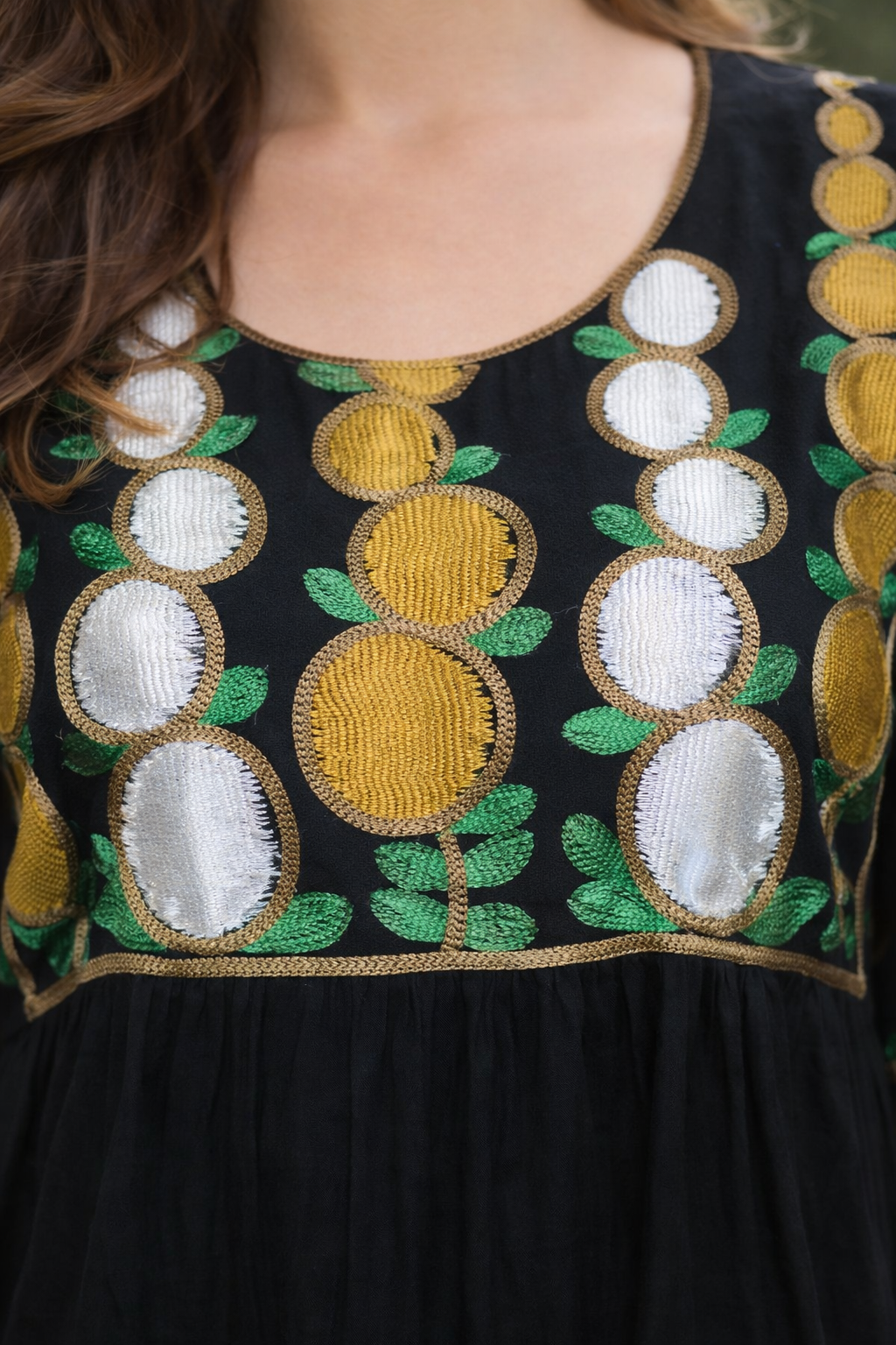 H73 جلابية بوكيهات الورد